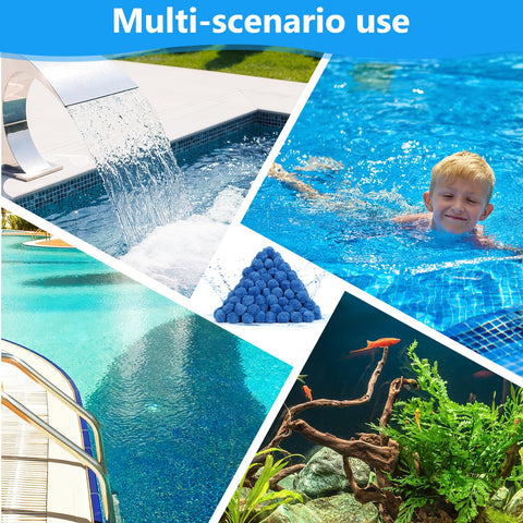 VICAMB pool filter balls suitable for sand filters and aquariums