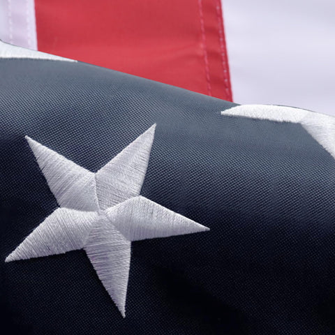 VICDRIA 3x5 outdoor flag with heavy-duty fabric for durable outdoor display.