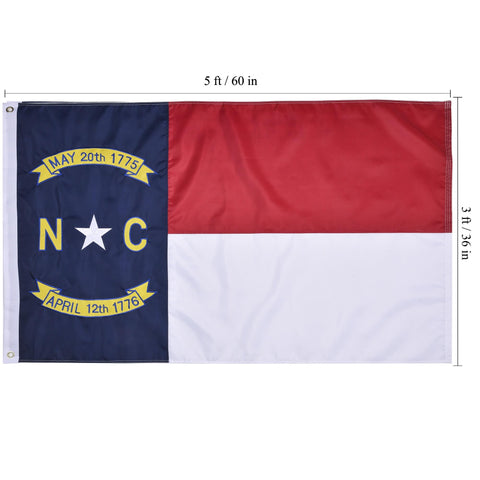 VICDRIA NC flag makes a thoughtful gift for family and friends