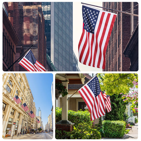 VICDRIA outdoor indoor flag ideal for walls, poles, and celebrations