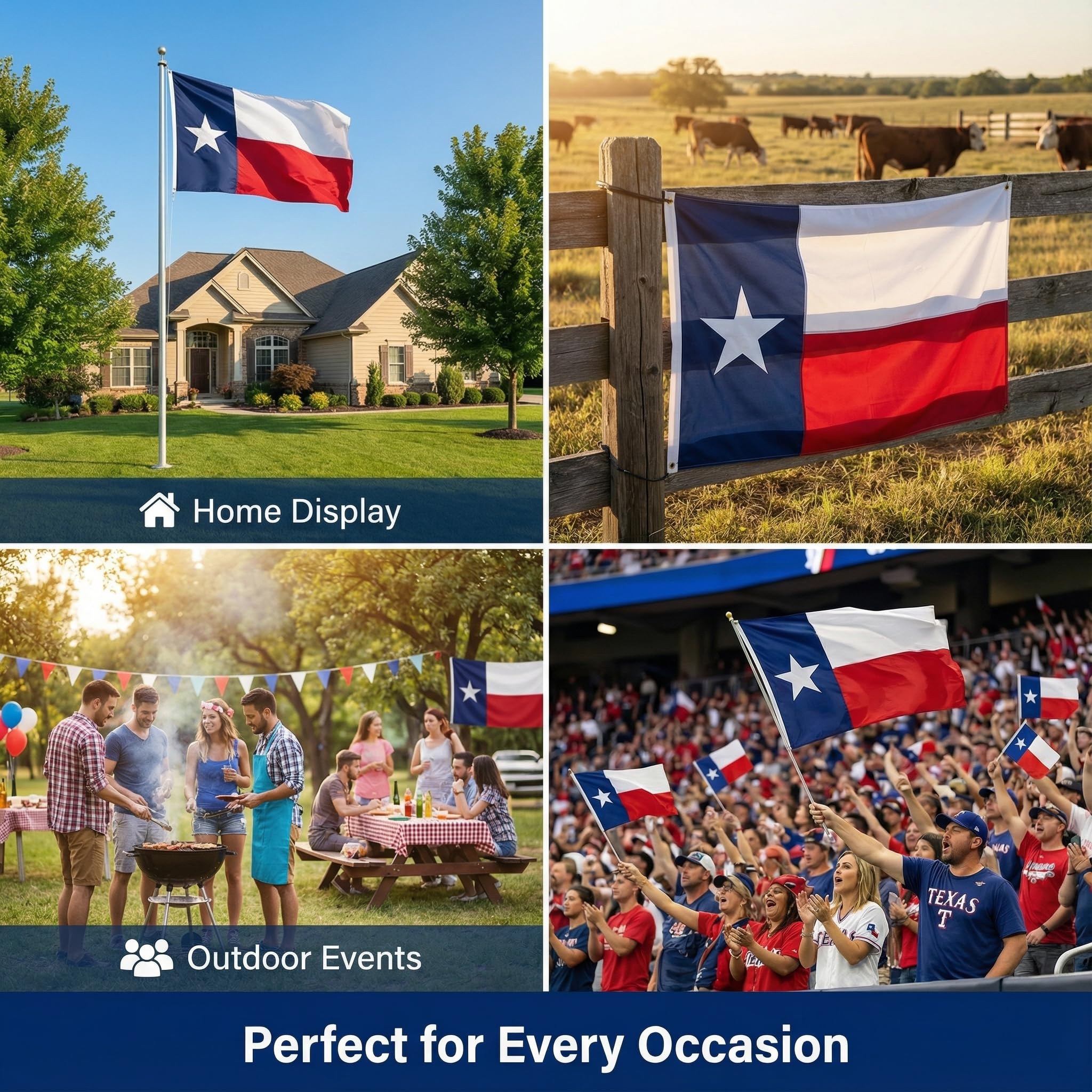 Vicdria Texas flag gift idea for veterans and families