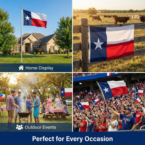Vicdria Texas flag gift idea for veterans and families