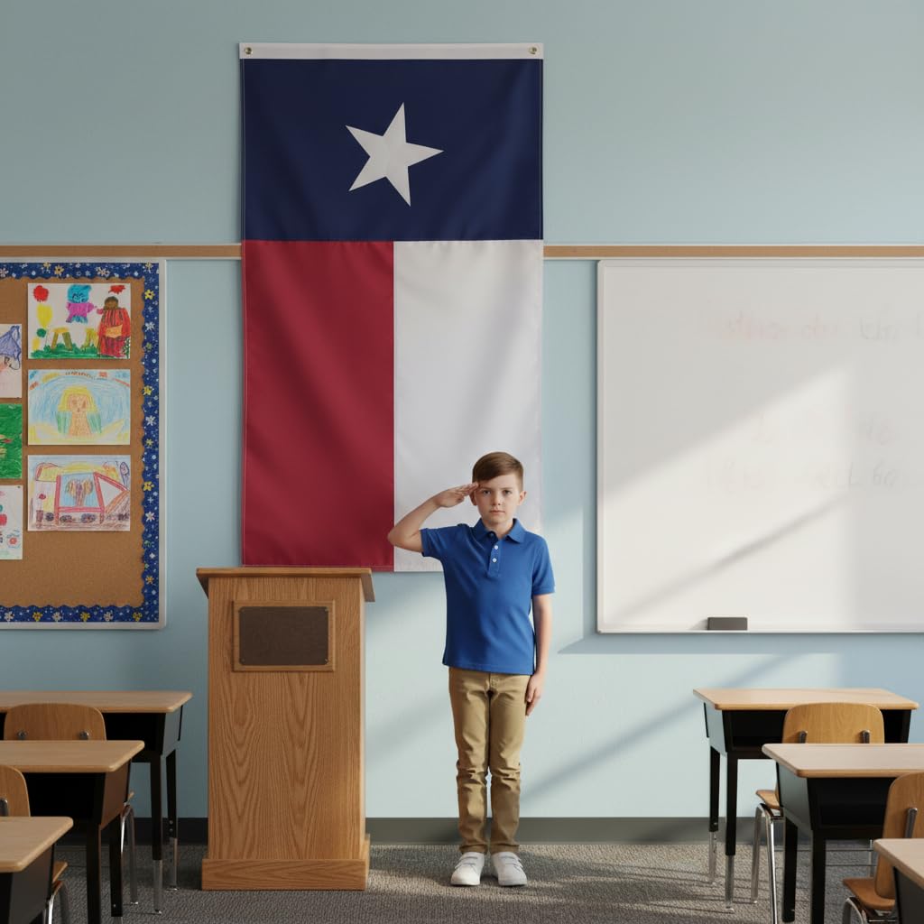 Vicdria Texas flag UV and weather resistant for versatile display