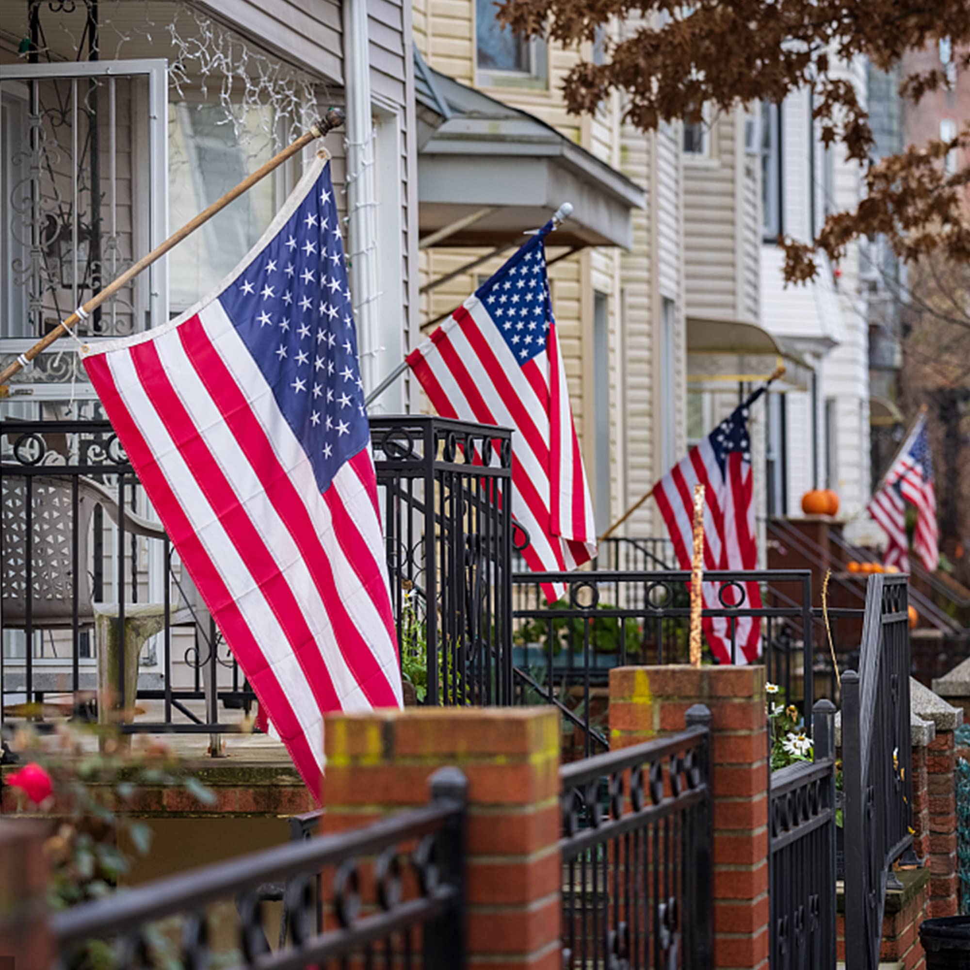 VICDRIA wall or flagpole display ready for various patriotic setups.