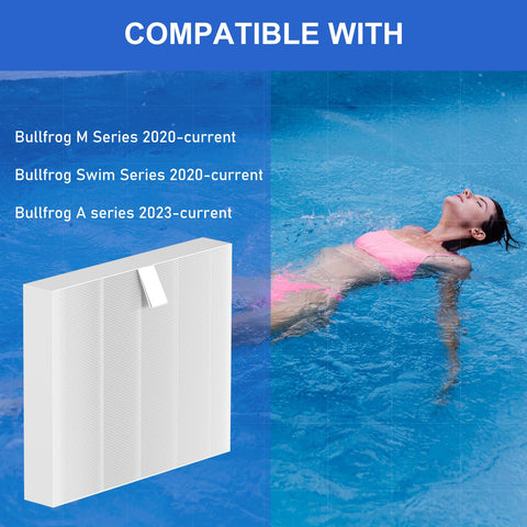 Vickmons easy-clean design lets you refresh filters quickly between spa sessions.