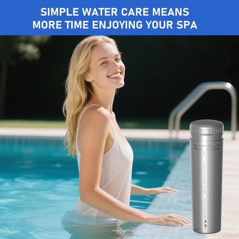 Vickmons cartridge easy setup and replacement, perfect for quick spa refresh.