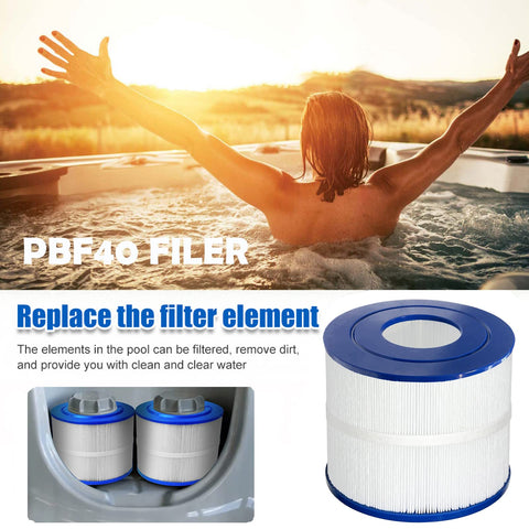 Vickmons PBF40M cartridge with dirt-locking fabric for better capture.