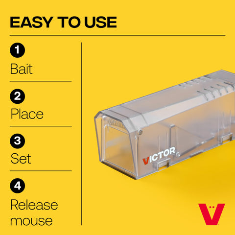 Victor Live Catch open door demonstrates release mechanism
