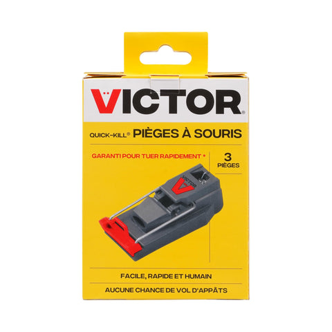 Victor M140-3B bait-theft-protection design minimizes bait exposure