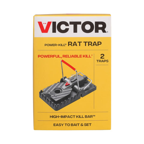 Victor M144-2B trap ready-to-use for quick setup in busy kitchens and garages.