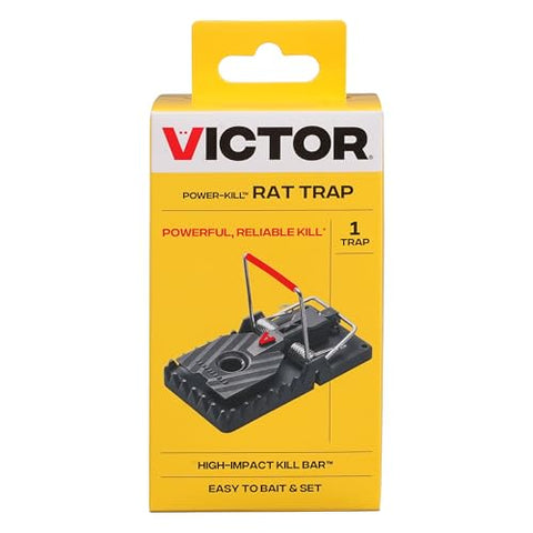 Victor M144B compact storage-ready six-trap kit for easy transport.