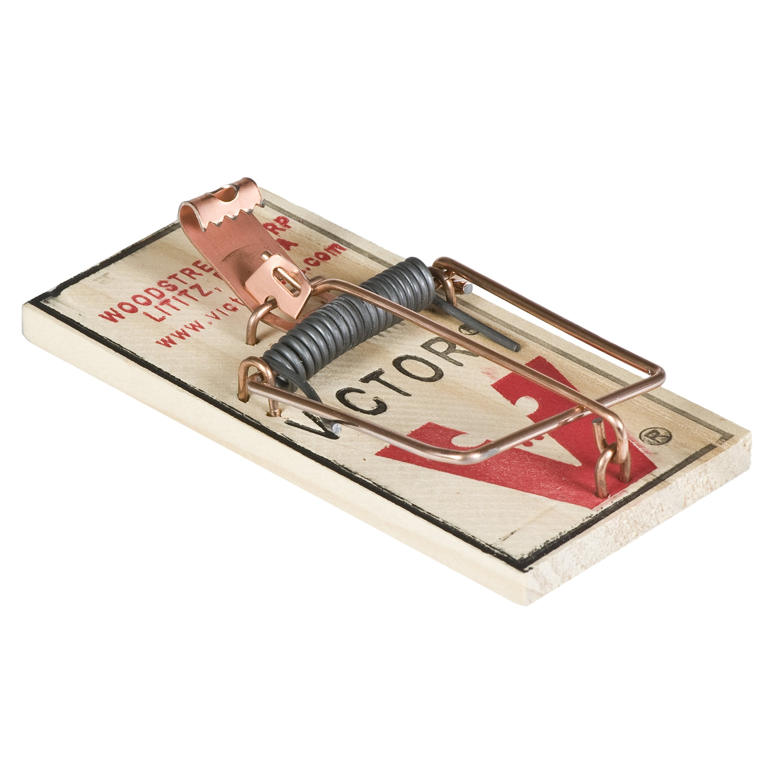 Victor M156 FSC wood trap close-up highlights sustainable materials and craftsmanship