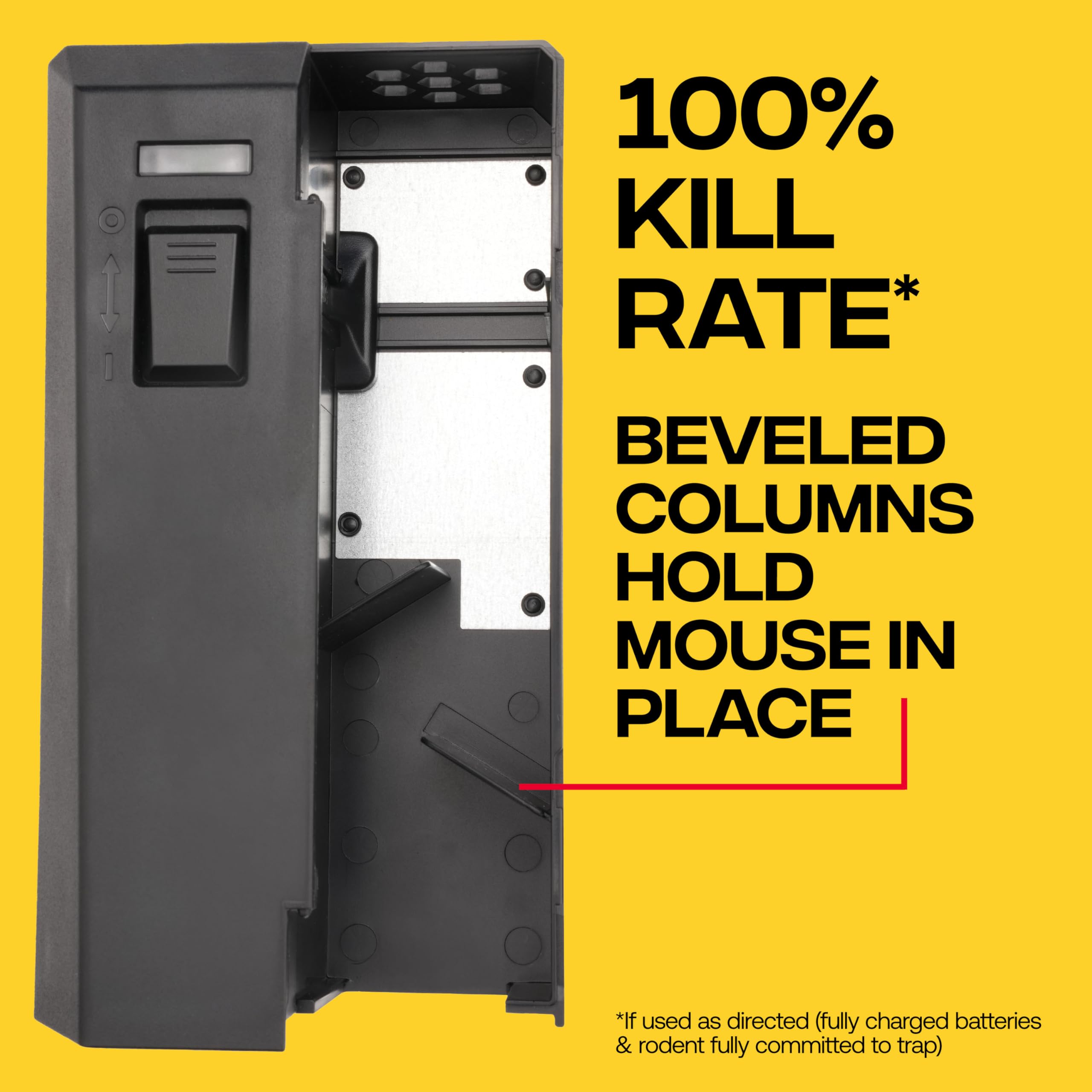 Victor M250BSR-2 red battery alert signals when to replace.