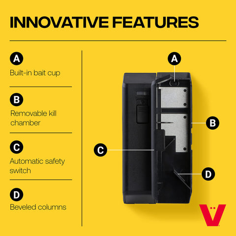 Victor M250SSR-3 removable kill chamber enables no-touch disposal after a capture