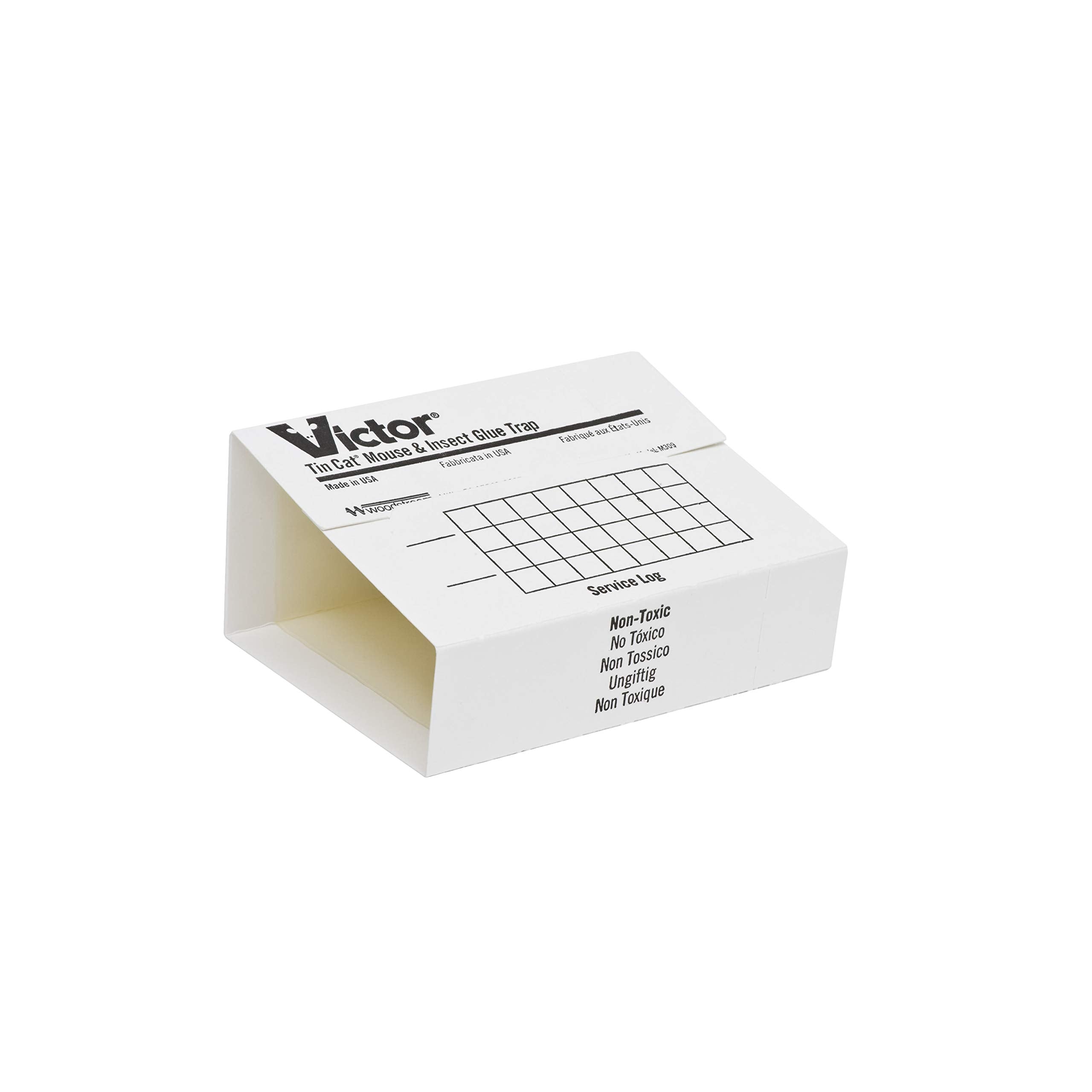 Victor M309 glue boards enable professional pest monitoring in storage areas.