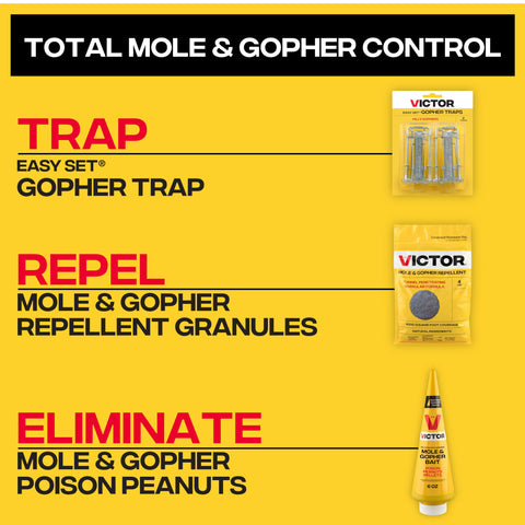 Victor M6006 6 oz bait portion ready for use