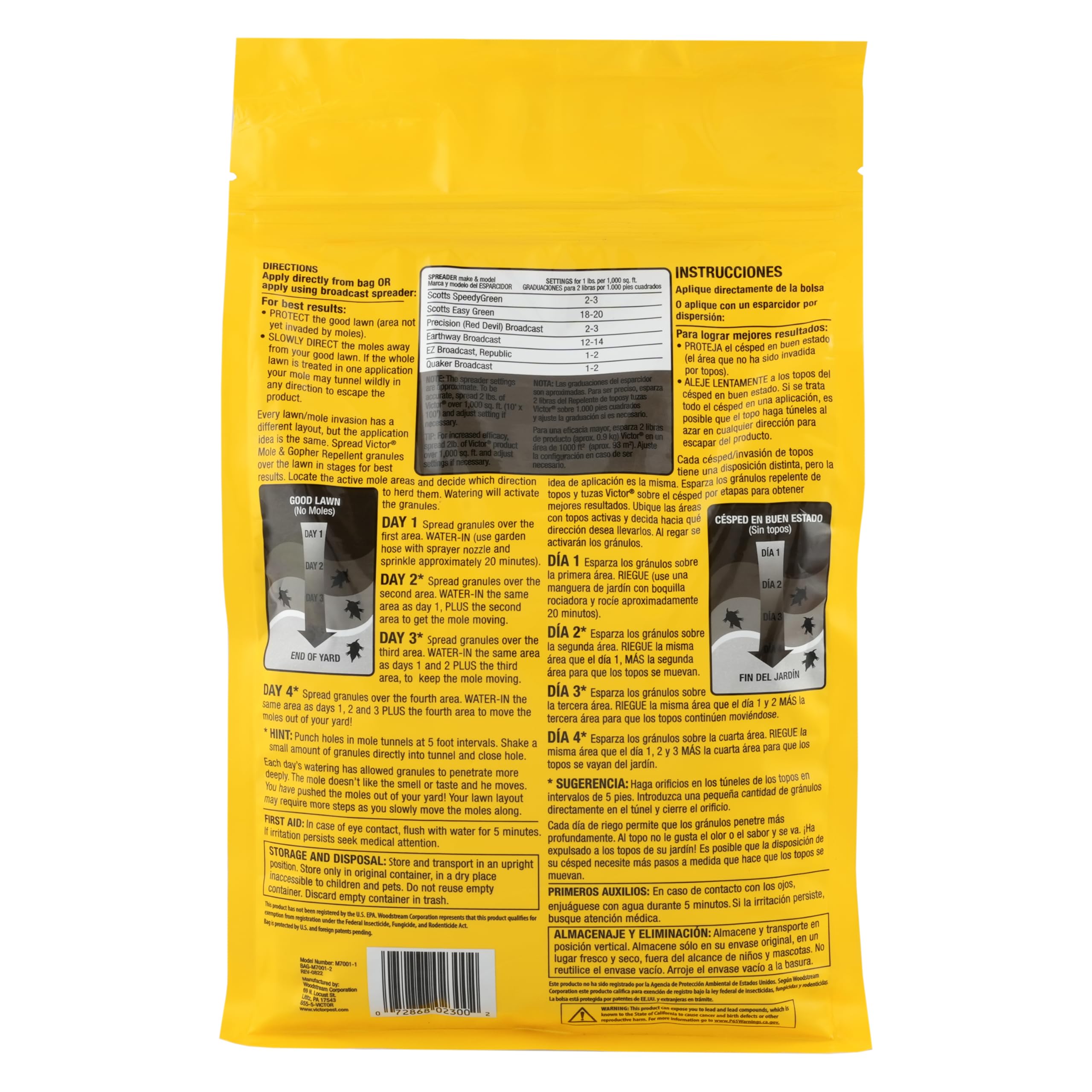 Victor M7001-1 non-toxic formula suitable for outdoor use