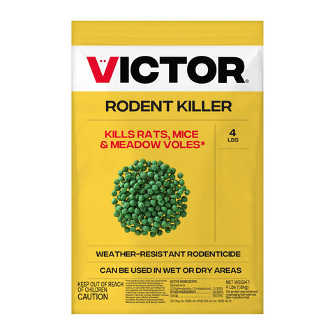 Victor rodent-killer is suitable for both indoor and outdoor environments.