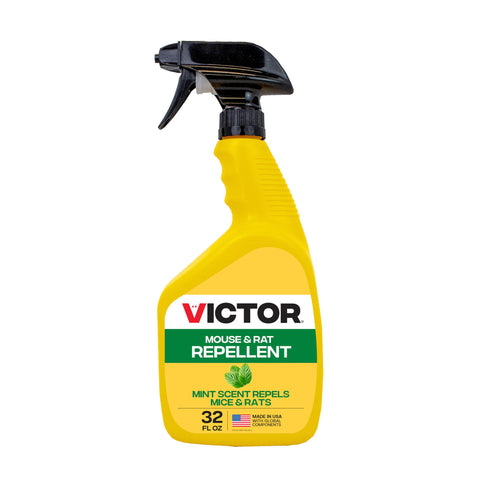 Victor M809 spray bottle ready for perimeter protection around the home.