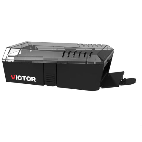 Victor trap rear-release door enables offsite release
