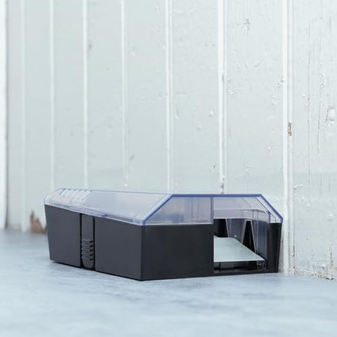 Victor multi-catch trap in home setting safe around pets when used as directed