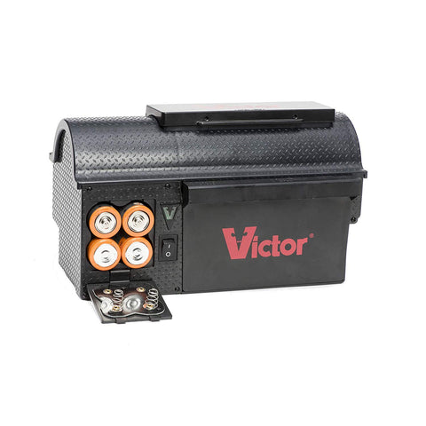 Victor Multi-Kill trap bait back wall access enables simple setup and reliable targeting.