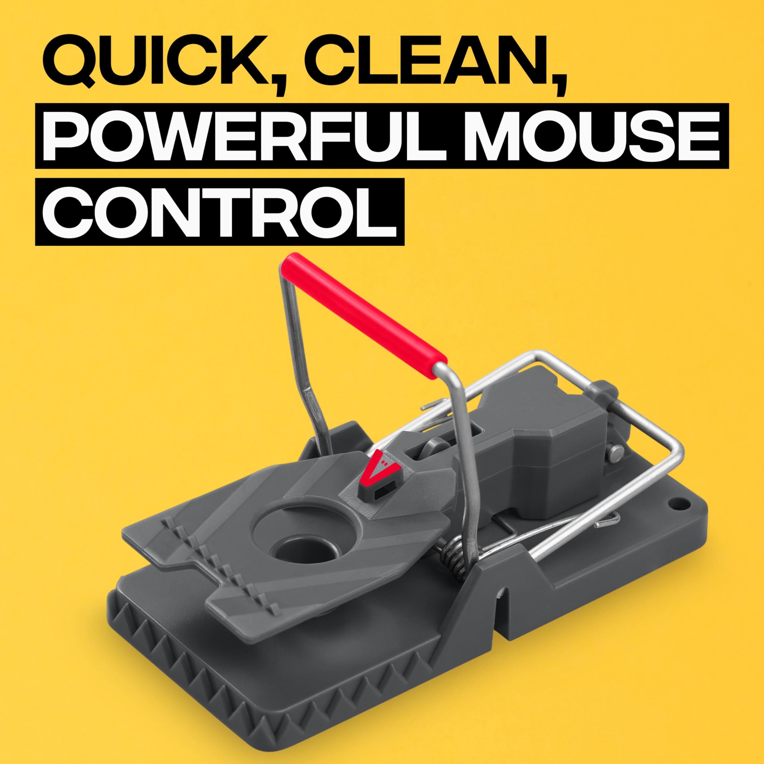 Victor Power-Kill M393SSR easy-set mechanism showcased for one-click setup.
