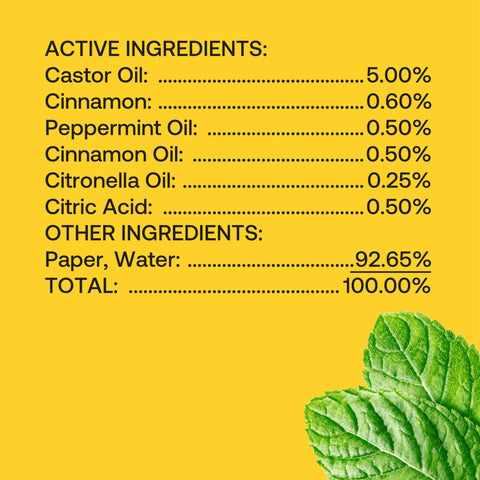 3 lb bag label highlights coverage up to 175 feet