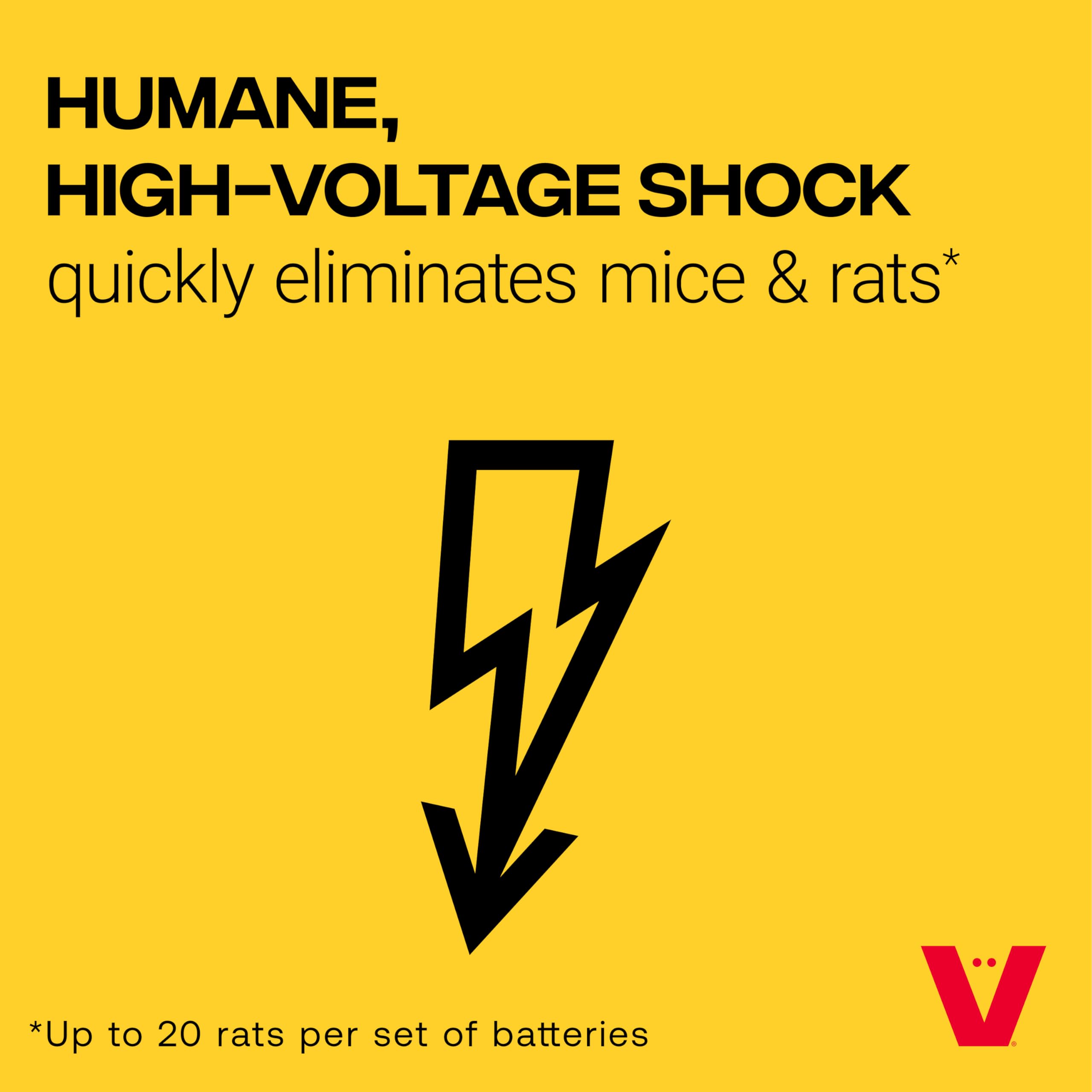 Victor Rat Zapper Classic battery compartment reveals easy power setup.