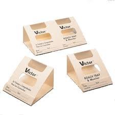 Victor roach traps monitor for early roach activity with pheromone attractant
