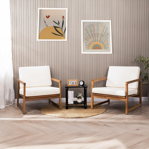 VICTORY RELAX Eco-friendly acacia wood supports sustainable decor choices.