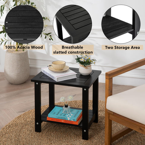 VICTORY RELAX Weather-resistant outdoor table ready for sun and rain.