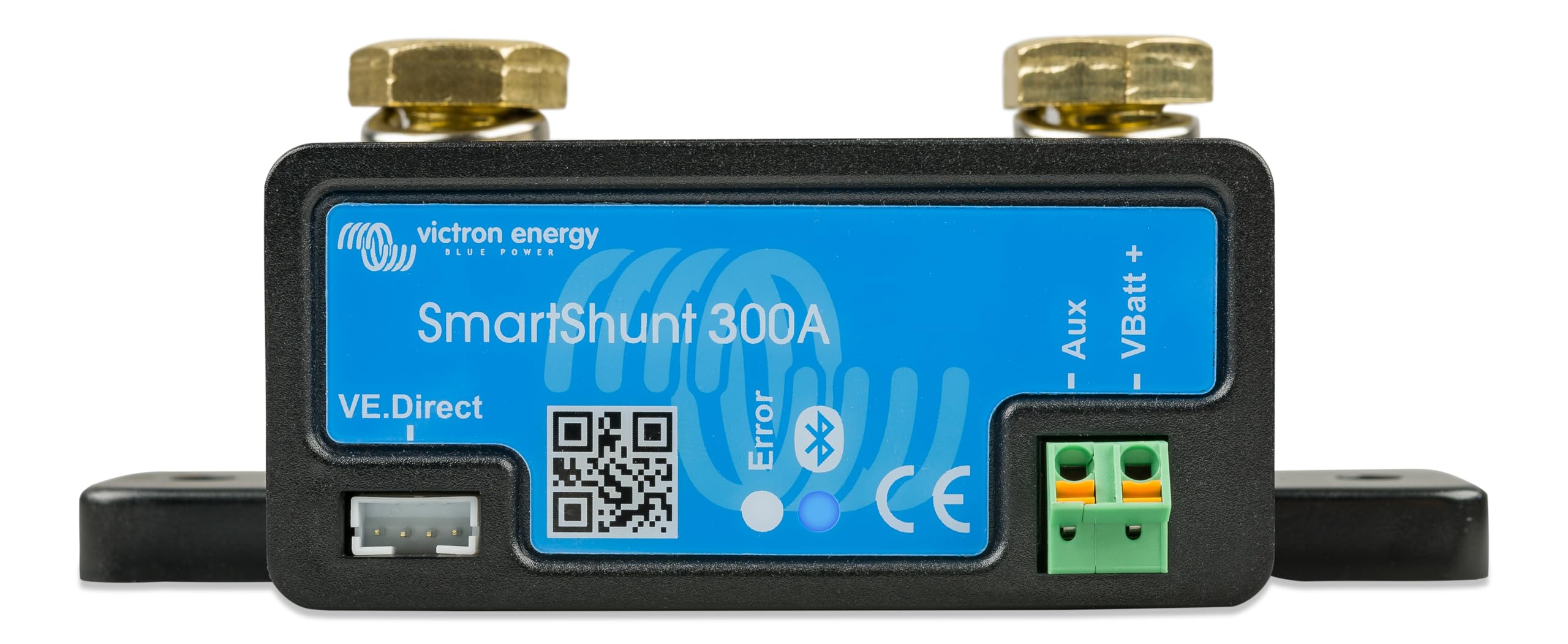Victron Energy Smart Shunt front view for real-time battery monitoring.