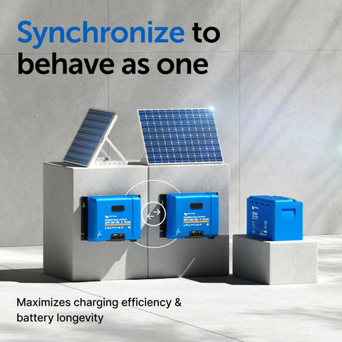 Victron Energy battery presets simplify tailored charging profiles.