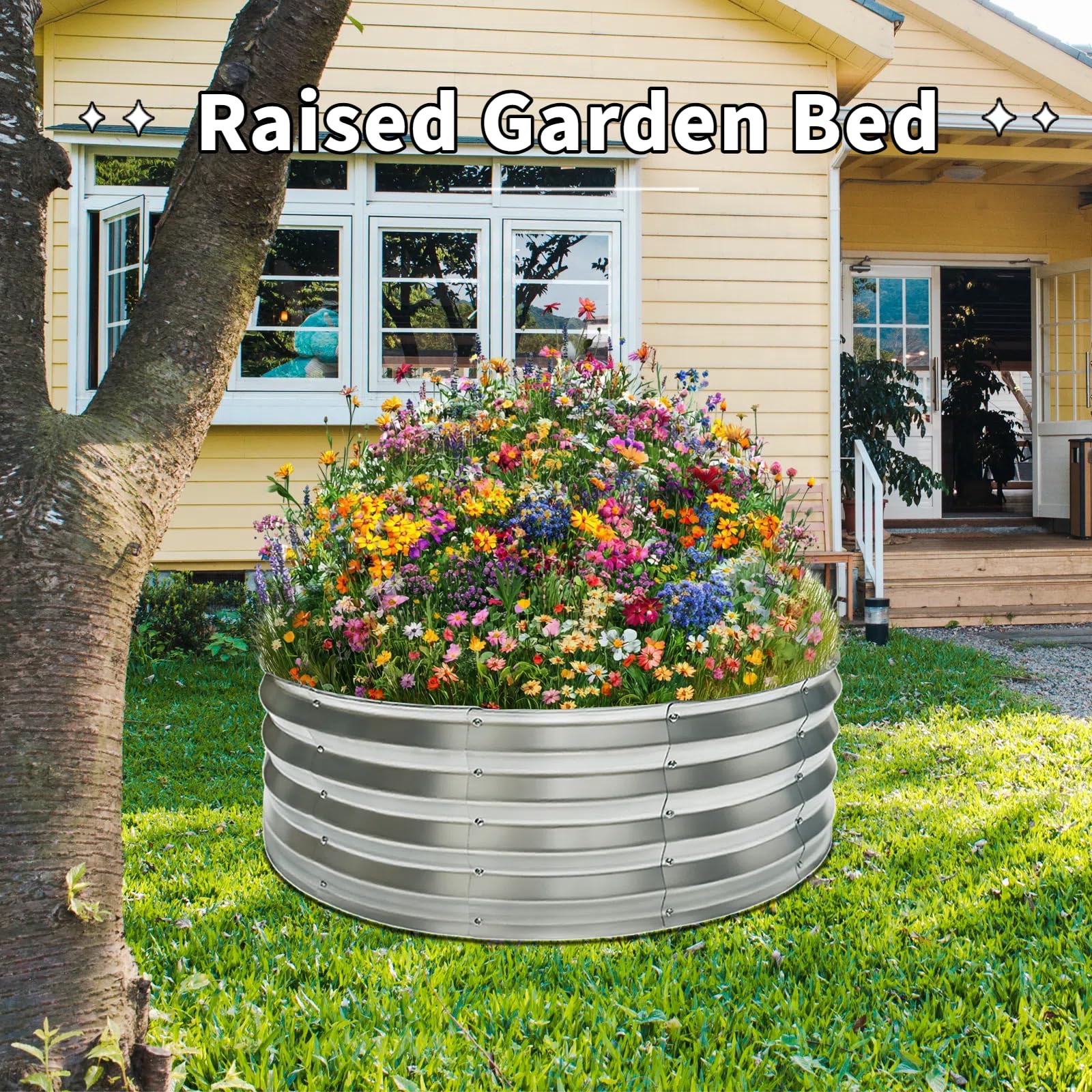 Vidica outdoor fire ring designed for wood burning with good airflow
