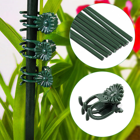 Vidroxin tool free installation makes staking quick and gentle on roots.