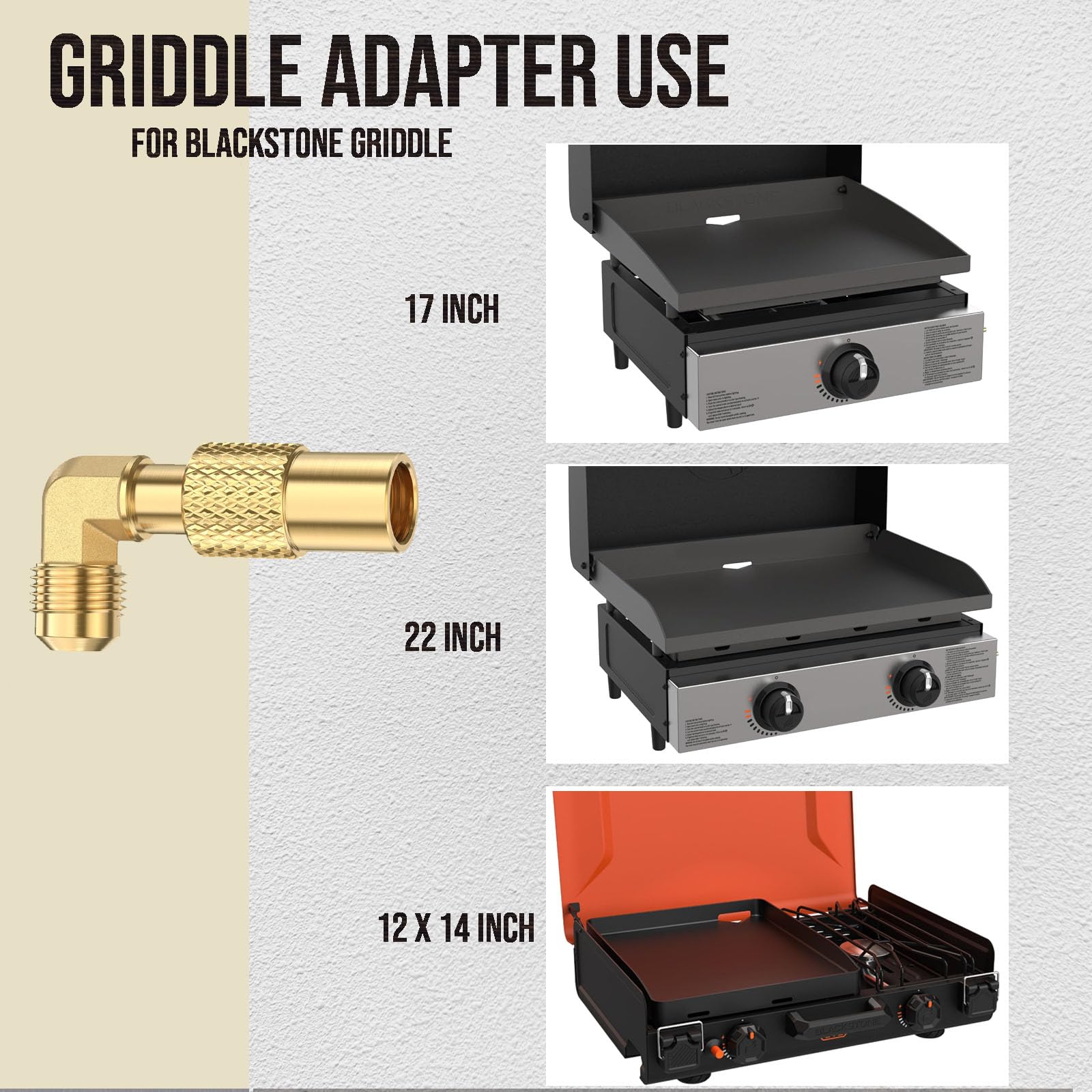 VIEAUBE brass elbow connects propane tank setups and RV systems with 3/8in flare