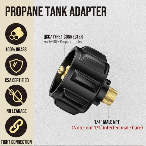 Close-up of Vieaube adapter showing solid brass construction.