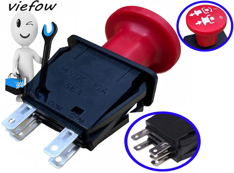 Viefow PTO Switch 5 terminals installation ready for easy setup.