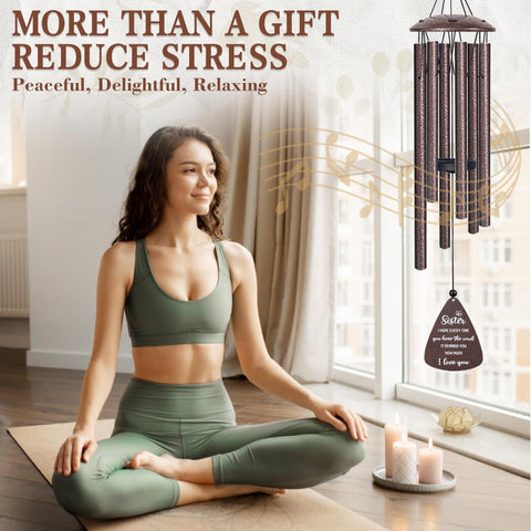 Vifoew bronze wind chimes blend retro style with modern decor.