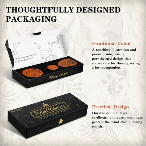 Vifoew condolence card inside box enables personalized sympathy notes.