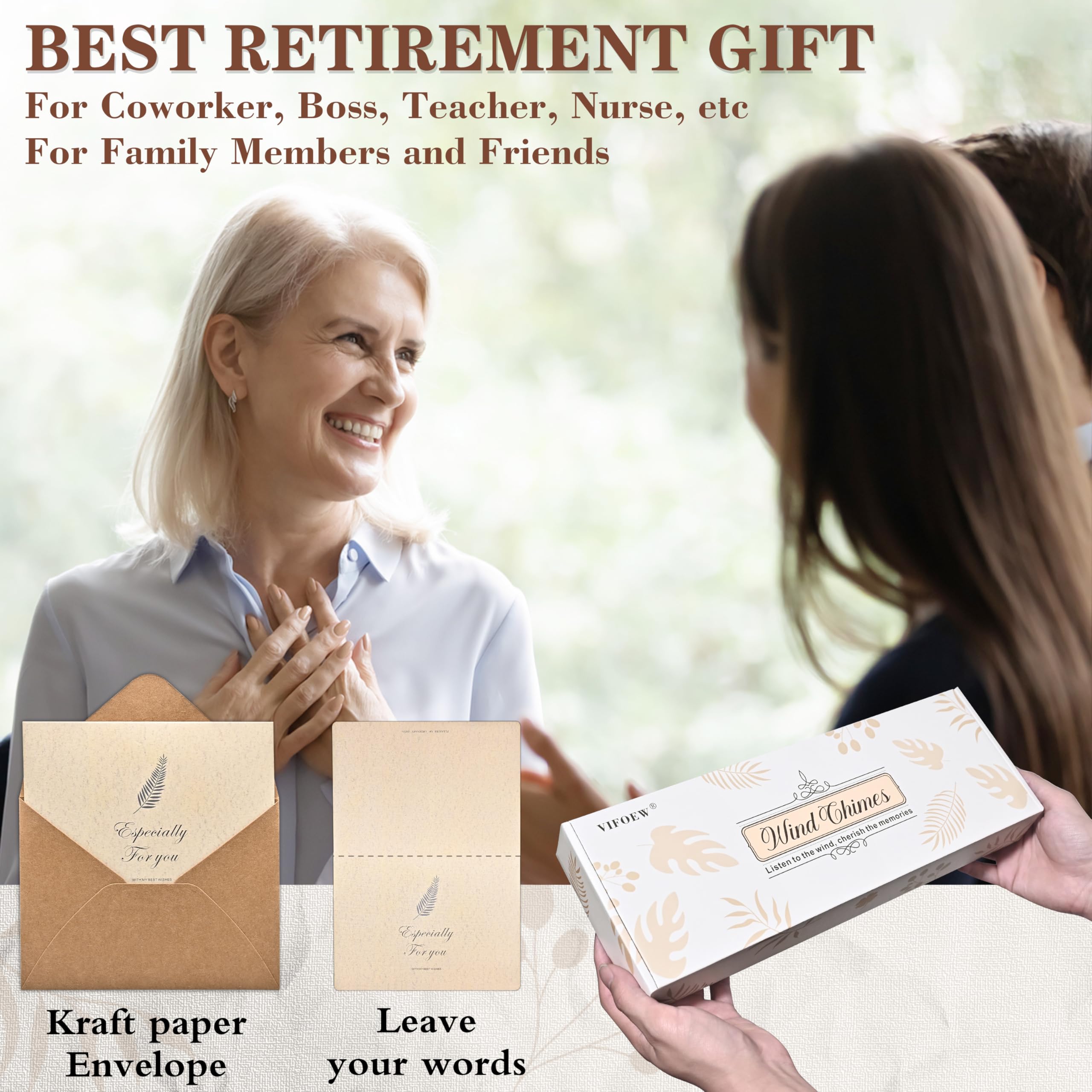 Vifoew retirement gift box shown for instant gifting