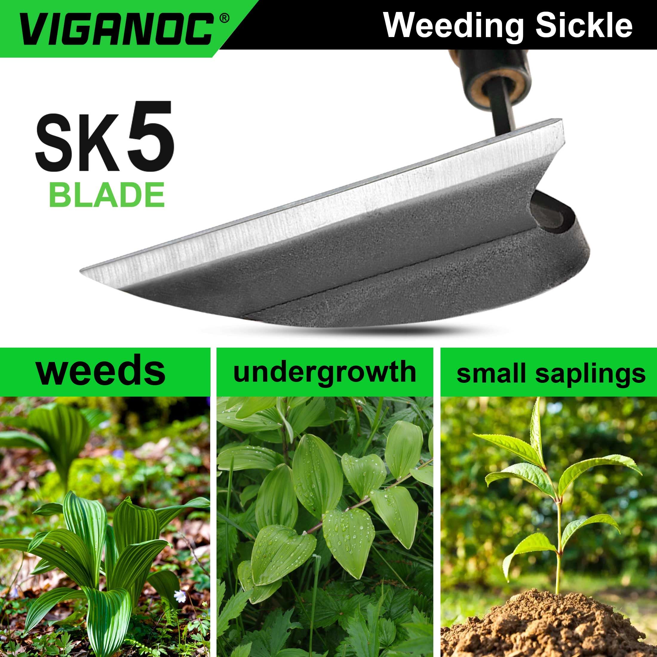 Viganoc durable ergonomic design reduces wrist strain while clearing beds.