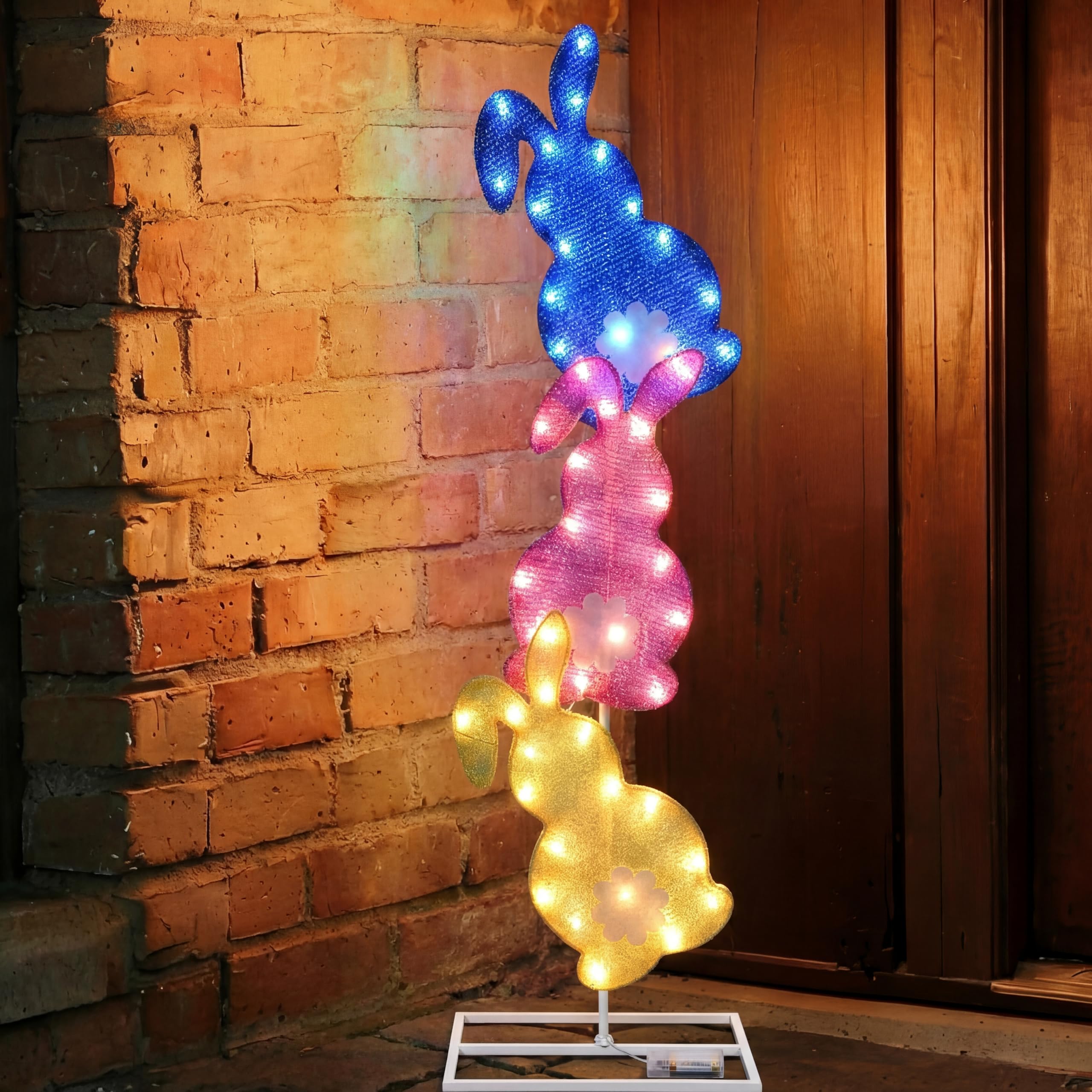 VIHOSE Easter yard decoration perfect for porch and garden