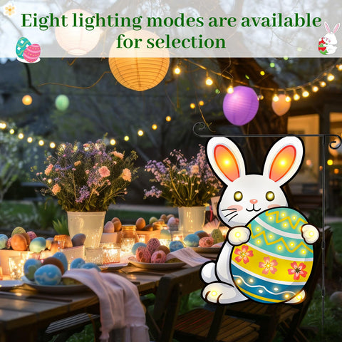 VIHOSE easy installation makes yard decorating quick and enjoyable.