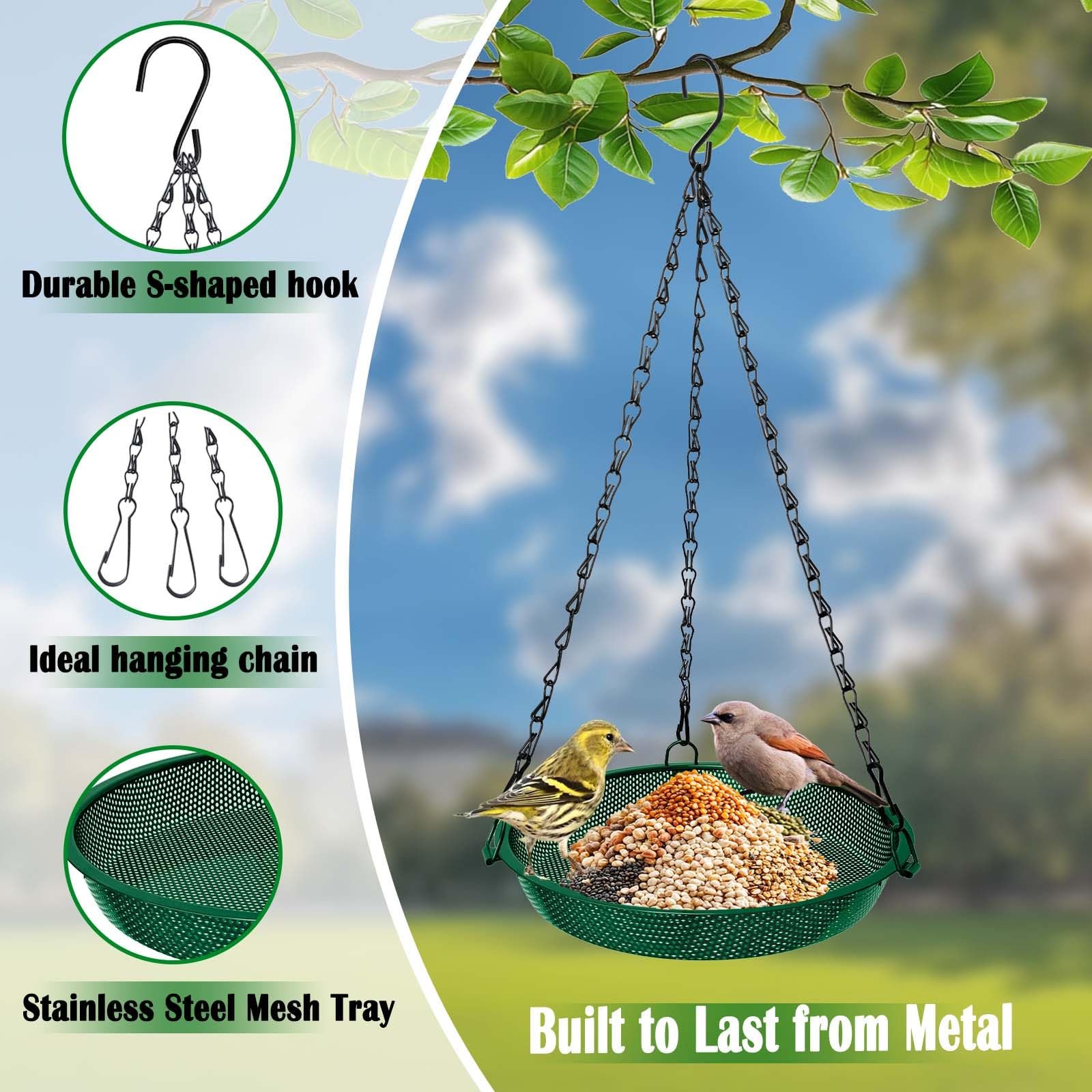 VIHSIPR easy refill design with large tray for fast maintenance
