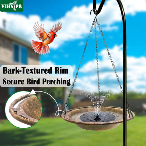 VIHSIPR lightweight yet sturdy plastic construction withstands outdoor use