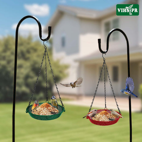 VIHSIPR weather-resistant stainless steel feeder built to endure outdoors