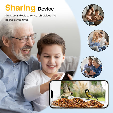 Viigytek three-user live view to share moments