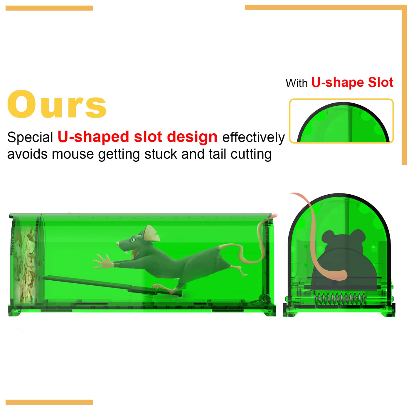 ViKert durable ABS plastic construction for repeated indoor outdoor use